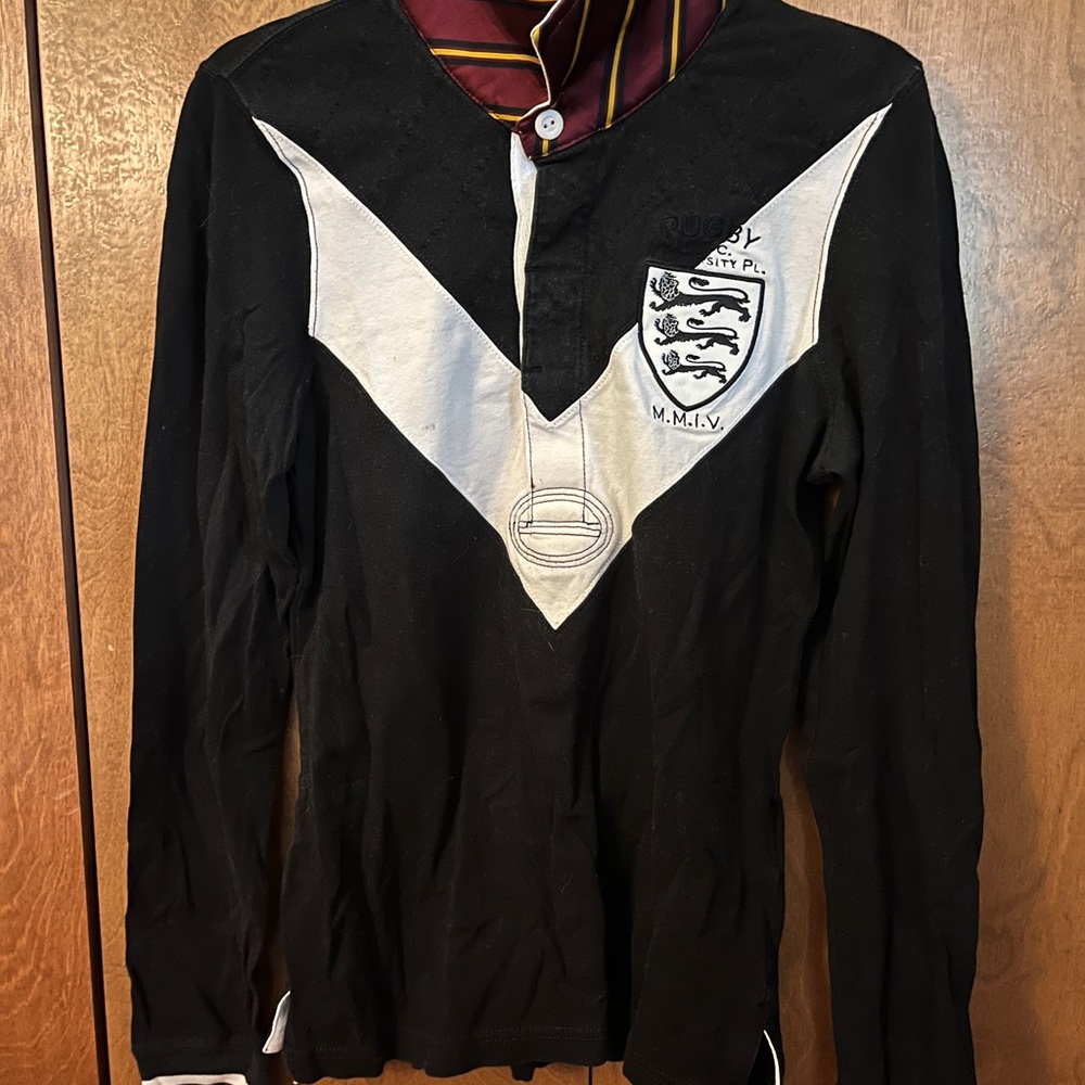 Rugby Ralph Lauren Classic Polo - Black and White